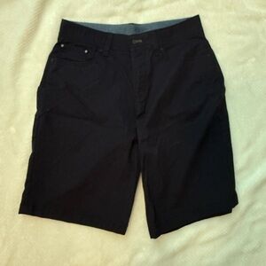 Calvin Klein Men's Navy Flat Front Shorts